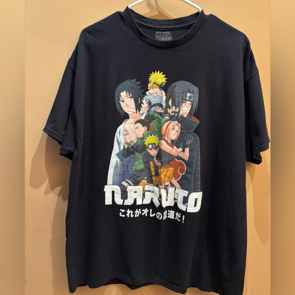 Naruto Shippuden T-Shirt Anime Size XL 100% Cotton - Picture 2 of 8